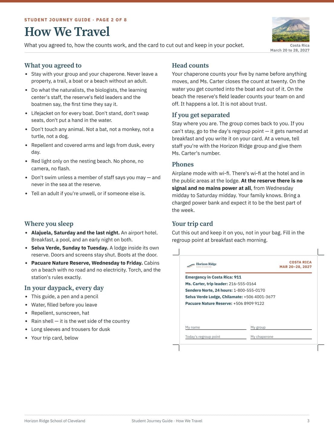Student Journey Guide, page 3