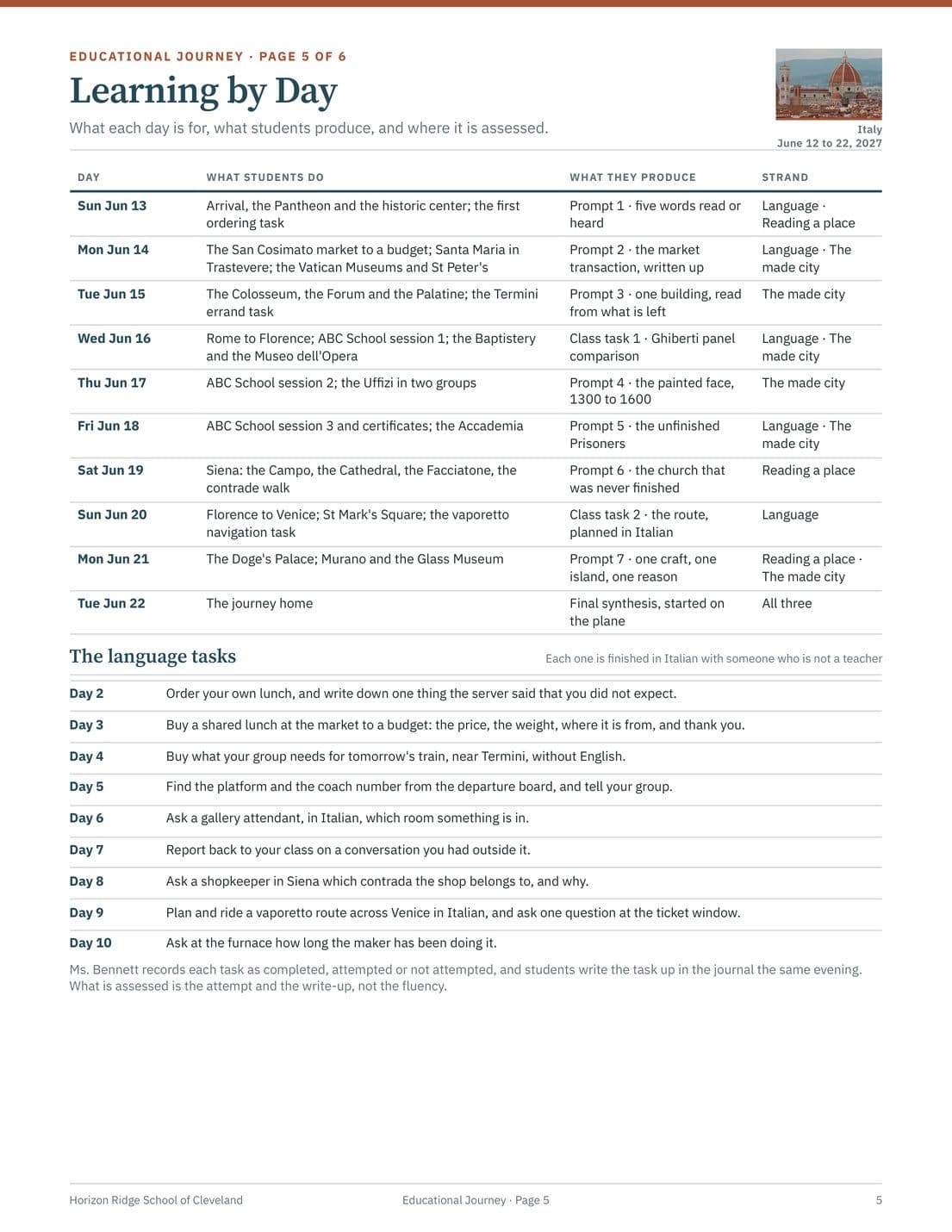 Educational Journey, page 6