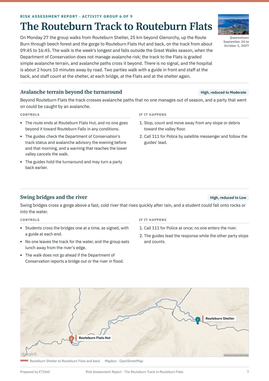 Risk Assessment Report, Harborview International School, page 7