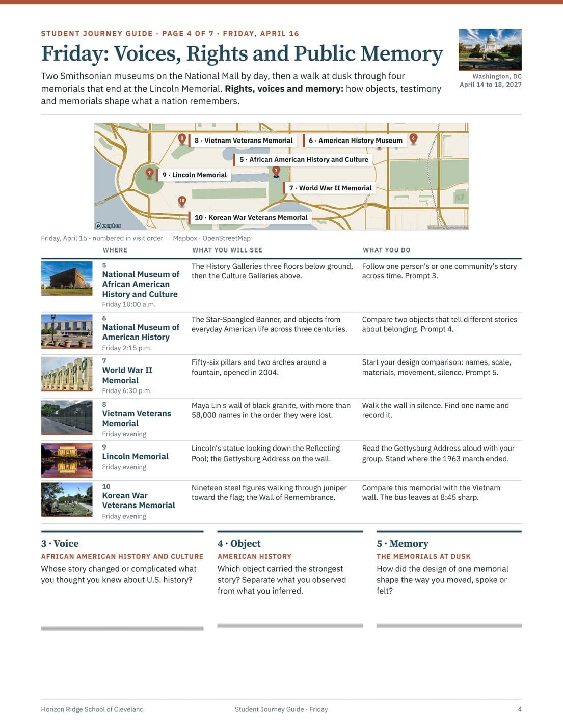 Student Journey Guide, page 5