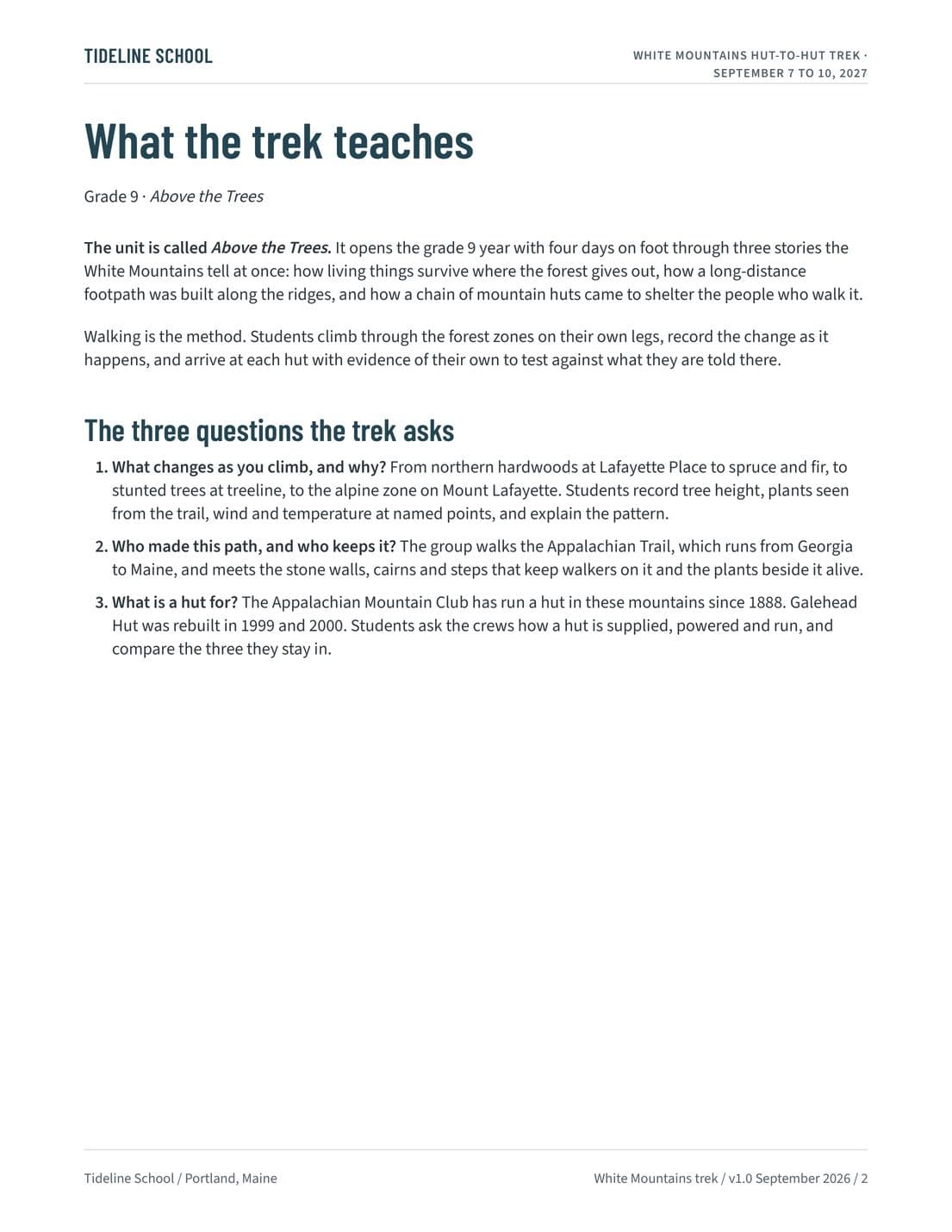 Educational Journey, page 2
